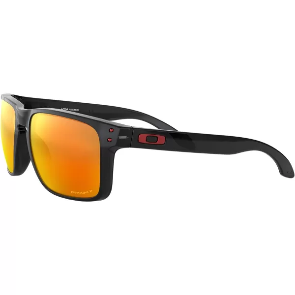 imageOakley Mens Oo9417 Holbrook XL Square SunglassesBlack InkRedPrizm Ruby Polarized