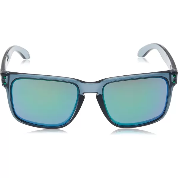 imageOakley Mens Oo9417 Holbrook XL Square SunglassesCrystal BlackPrizm Jade