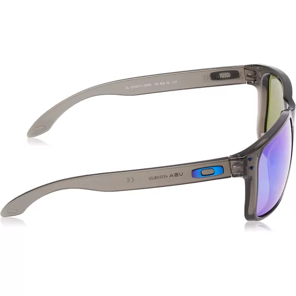 imageOakley Mens Oo9417 Holbrook XL Square SunglassesGrey SmokePrizm Sapphire Iridium Polarized