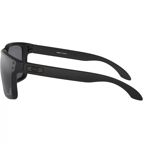 imageOakley Mens Oo9417 Holbrook XL Square SunglassesMatte BlackPrizm Black Polarized