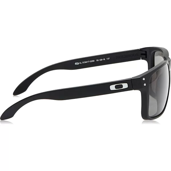 imageOakley Mens Oo9417 Holbrook XL Square SunglassesMatte BlackPrizm Grey
