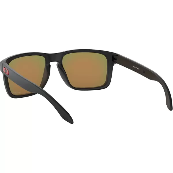 imageOakley Mens Oo9417 Holbrook XL Square SunglassesMatte BlackPrizm Ruby