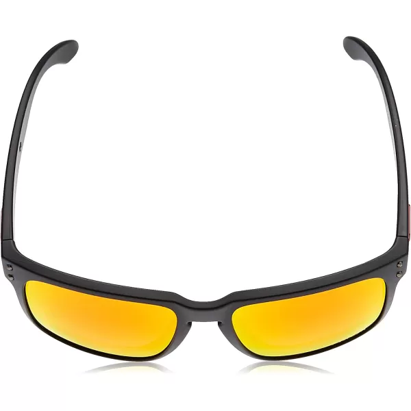 imageOakley Mens Oo9417 Holbrook XL Square SunglassesMatte BlackPrizm Ruby