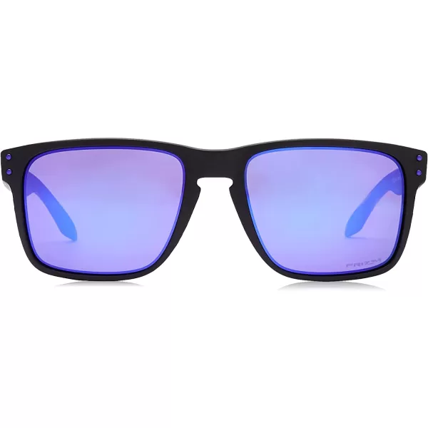 imageOakley Mens Oo9417 Holbrook XL Square SunglassesMatte BlackPrizm Violet