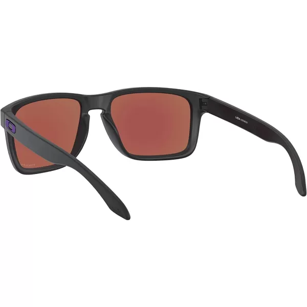 imageOakley Mens Oo9417 Holbrook XL Square SunglassesMatte BlackPrizm Violet