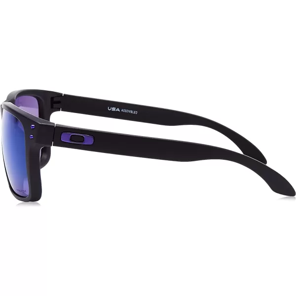 imageOakley Mens Oo9417 Holbrook XL Square SunglassesMatte BlackPrizm Violet