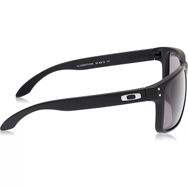 imageOakley Mens Oo9417 Holbrook XL Square SunglassesMatte BlackWarm Grey