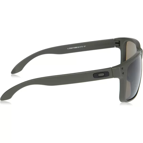 imageOakley Mens Oo9417 Holbrook XL Square SunglassesMatte OlivePrizm Tungsten