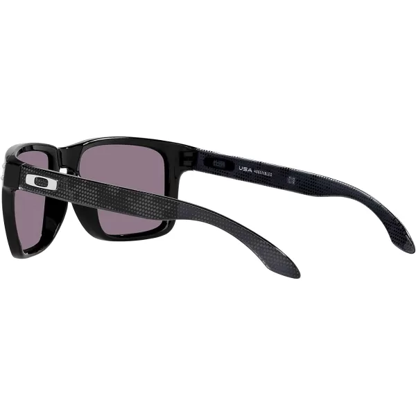 imageOakley Mens Oo9417 Holbrook XL Square SunglassesPolished BlackPrizm Grey
