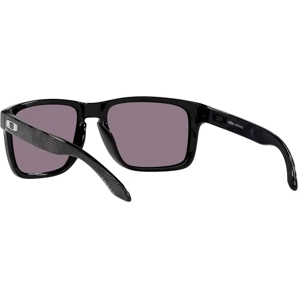 imageOakley Mens Oo9417 Holbrook XL Square SunglassesPolished BlackPrizm Grey
