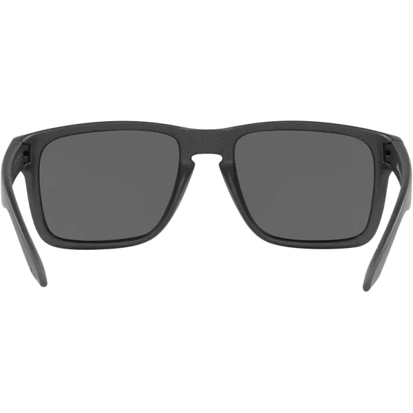 imageOakley Mens Oo9417 Holbrook XL Square SunglassesSteelPrizm Black Polarized