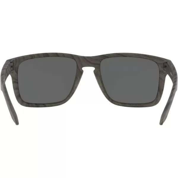 imageOakley Mens Oo9417 Holbrook XL Square SunglassesWoodgrainPrizm Black Polarized