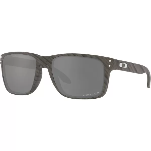 imageOakley Mens Oo9417 Holbrook XL Square SunglassesWoodgrainPrizm Black Polarized