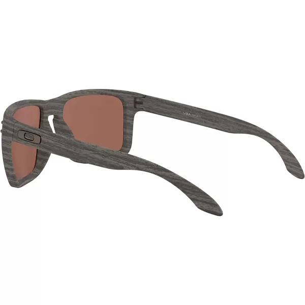 imageOakley Mens Oo9417 Holbrook XL Square SunglassesWoodgrainPrizm Deep Water Polarized