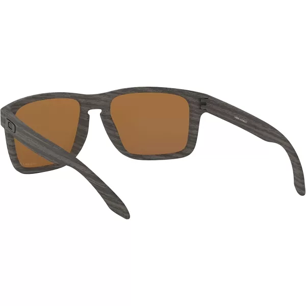 imageOakley Mens Oo9417 Holbrook XL Square SunglassesWoodgrainPrizm Tungsten Polarized