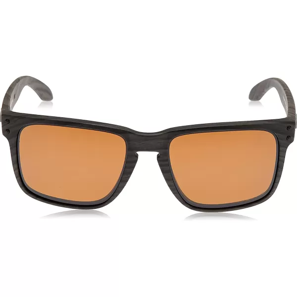 imageOakley Mens Oo9417 Holbrook XL Square SunglassesWoodgrainPrizm Tungsten Polarized