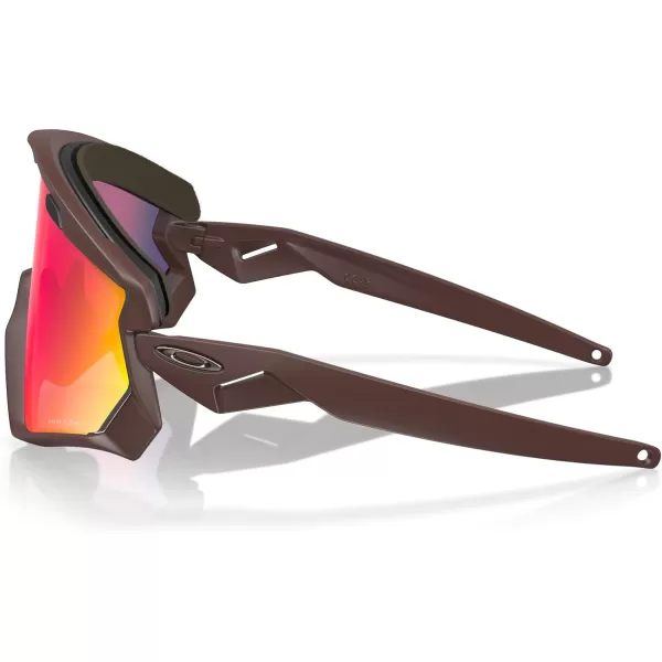 imageOakley Mens Oo9418 Wind Jacket 20 Shield SunglassesMatte GrenachePrizm Road