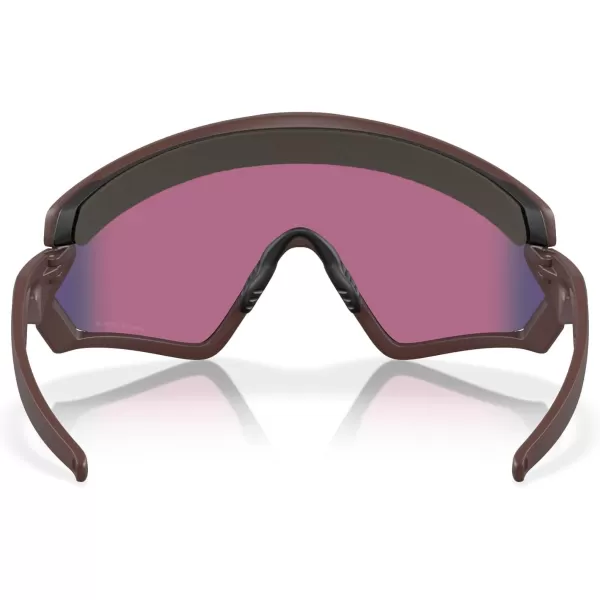 imageOakley Mens Oo9418 Wind Jacket 20 Shield SunglassesMatte GrenachePrizm Road