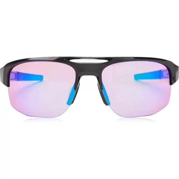 imageOakley Mens Oo9424 Mercenary Rectangular SunglassesPolished BlackPrizm Golf