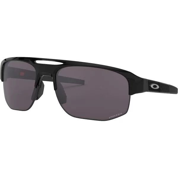imageOakley Mens Oo9424 Mercenary Rectangular SunglassesPolished BlackPrizm Grey