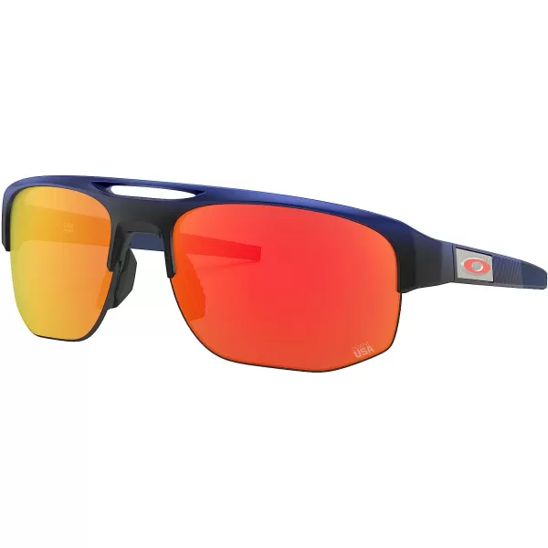 imageOakley Mens Oo9424 Mercenary Rectangular SunglassesTeam Usa Tokyo FadePrizm Ruby
