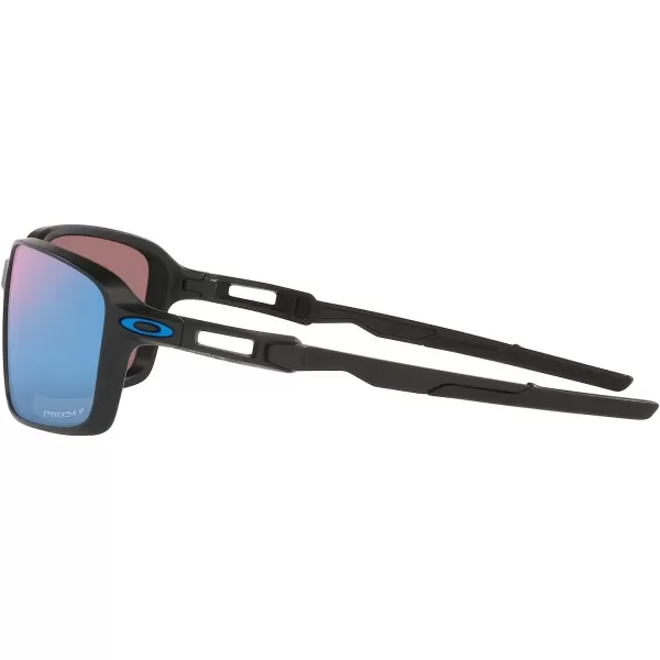 imageOakley Mens Oo9429 Siphon Rectangular SunglassesMatte BlackPrizm Deep Water Polarized