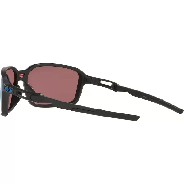 imageOakley Mens Oo9429 Siphon Rectangular SunglassesMatte BlackPrizm Deep Water Polarized