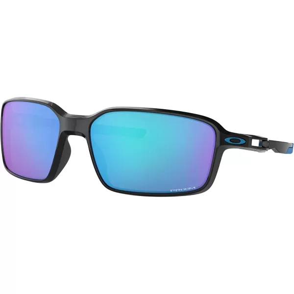 imageOakley Mens Oo9429 Siphon Rectangular SunglassesPolished BlackPrizm Sapphire