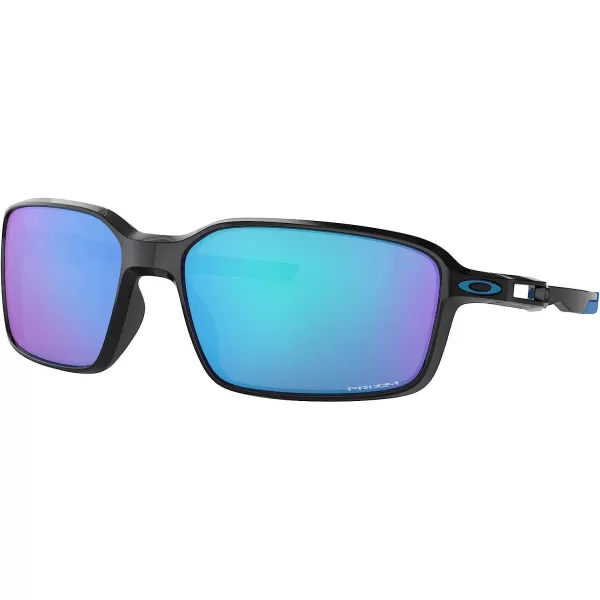 imageOakley Mens Oo9429 Siphon Rectangular SunglassesPolished BlackPrizm Sapphire