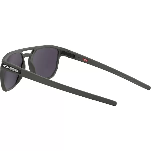 imageOakley Mens Oo9436 Latch Beta Rectangular SunglassesMatte OlivePrizm Black