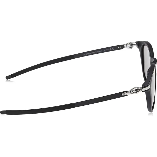 imageOakley Mens Oo9439 Pitchman R Round SunglassesSatin BlackPrizm Grey