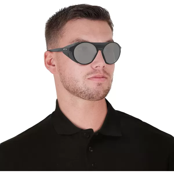 imageOakley Mens Oo9440 Clifden Round SunglassesMatte BlackPrizm Black Polarized