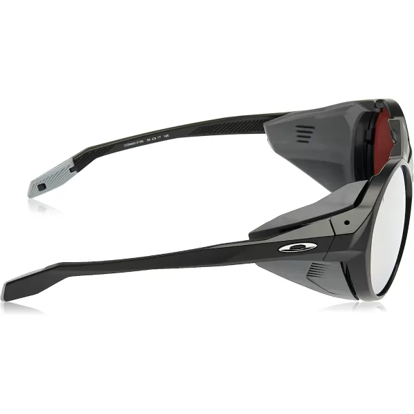 imageOakley Mens Oo9440 Clifden Round SunglassesMatte BlackPrizm Snow Black Iridium
