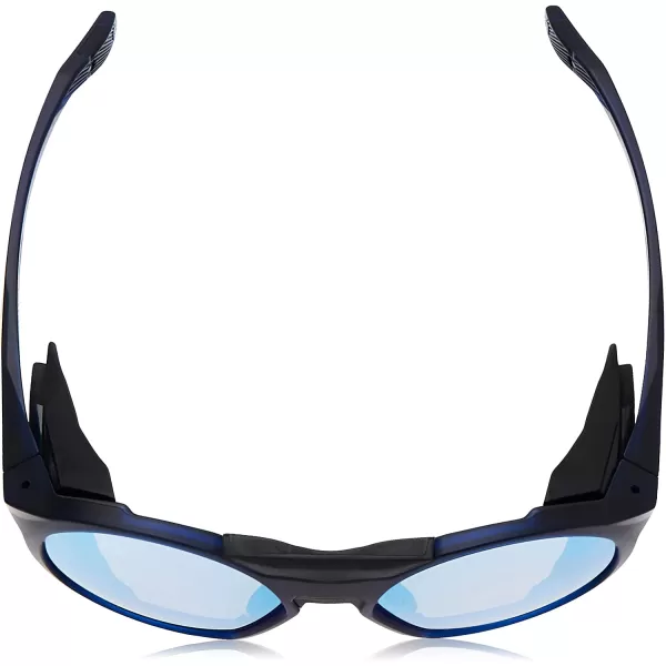 imageOakley Mens Oo9440 Clifden Round SunglassesMatte Translucent BluePrizm Deep Water Polarized