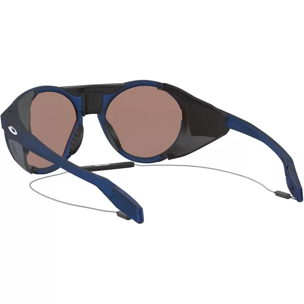imageOakley Mens Oo9440 Clifden Round SunglassesMatte Translucent BluePrizm Deep Water Polarized