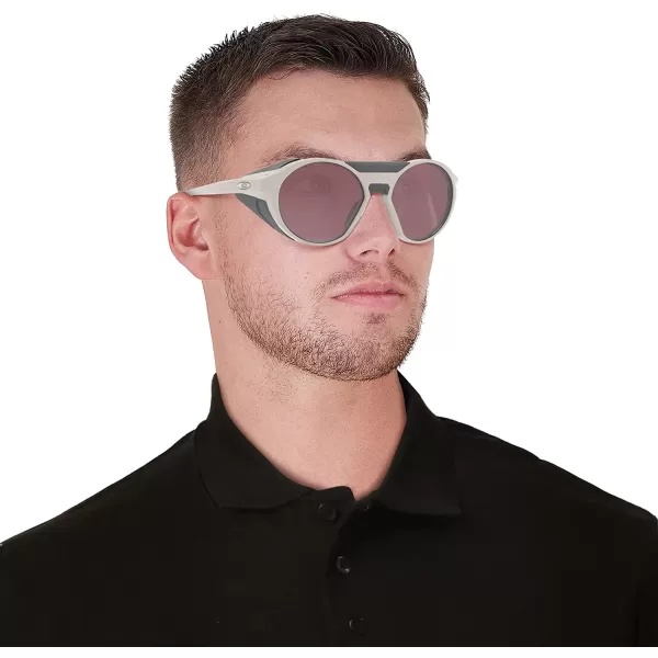 imageOakley Mens Oo9440 Clifden Round SunglassesWarm GreyPrizm Snow Black Iridium