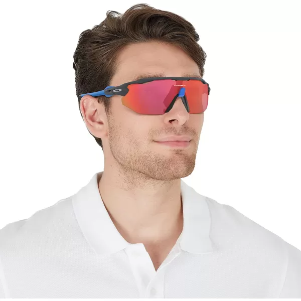 imageOakley Mens Oo9442 Radar Ev Advancer Rectangular SunglassesMatte CarbonPrizm Trail Torch