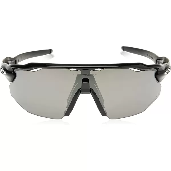 imageOakley Mens Oo9442 Radar Ev Advancer Rectangular SunglassesPolished BlackPrizm Black Polarized
