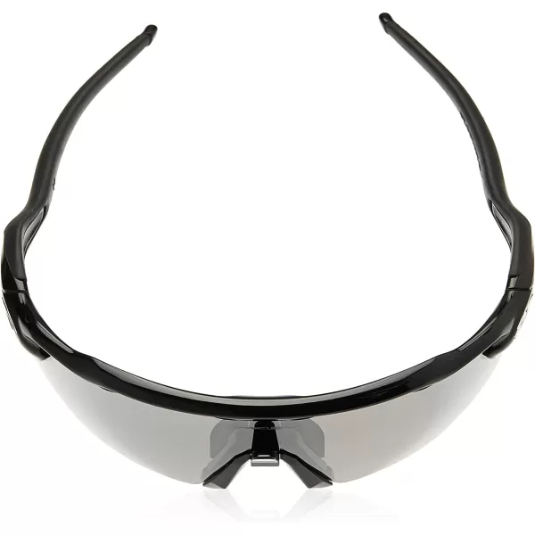 imageOakley Mens Oo9442 Radar Ev Advancer Rectangular SunglassesPolished BlackPrizm Black Polarized