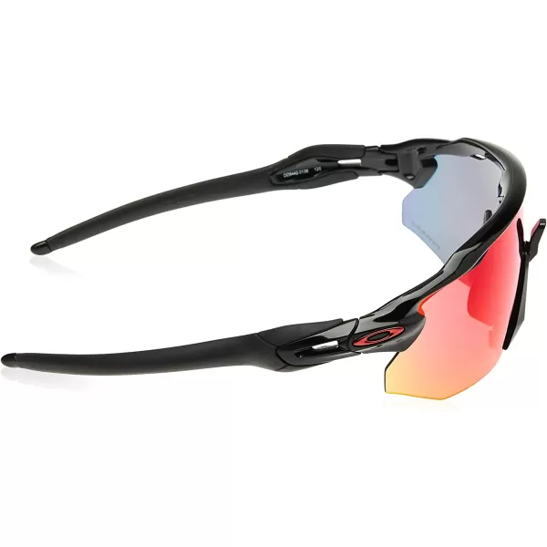 imageOakley Mens Oo9442 Radar Ev Advancer Rectangular SunglassesPolished BlackPrizm Road