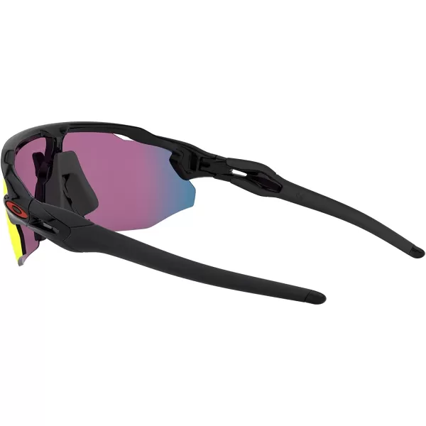 imageOakley Mens Oo9442 Radar Ev Advancer Rectangular SunglassesPolished BlackPrizm Road