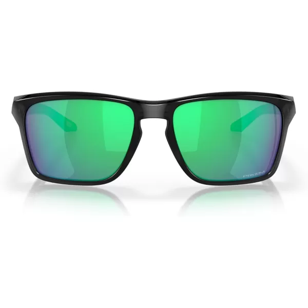 imageOakley Mens Oo9448 Sylas Rectangular SunglassesBlack InkPrizm Jade