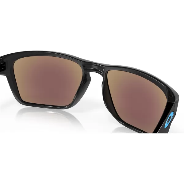 imageOakley Mens Oo9448 Sylas Rectangular SunglassesBlack InkSapphire Iridium