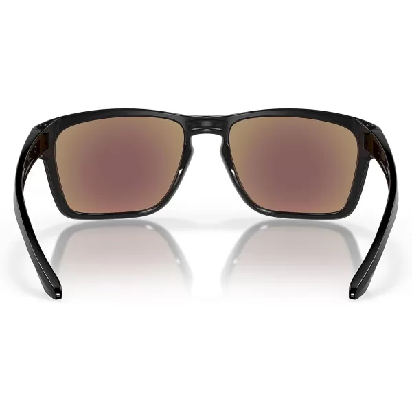 imageOakley Mens Oo9448 Sylas Rectangular SunglassesBlack InkSapphire Iridium