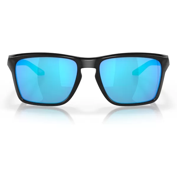 imageOakley Mens Oo9448 Sylas Rectangular SunglassesBlack InkSapphire Iridium