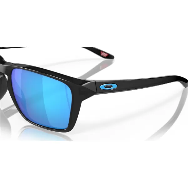 imageOakley Mens Oo9448 Sylas Rectangular SunglassesBlack InkSapphire Iridium