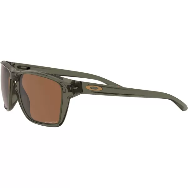 imageOakley Mens Oo9448 Sylas Rectangular SunglassesOlive InkPrizm Tungsten