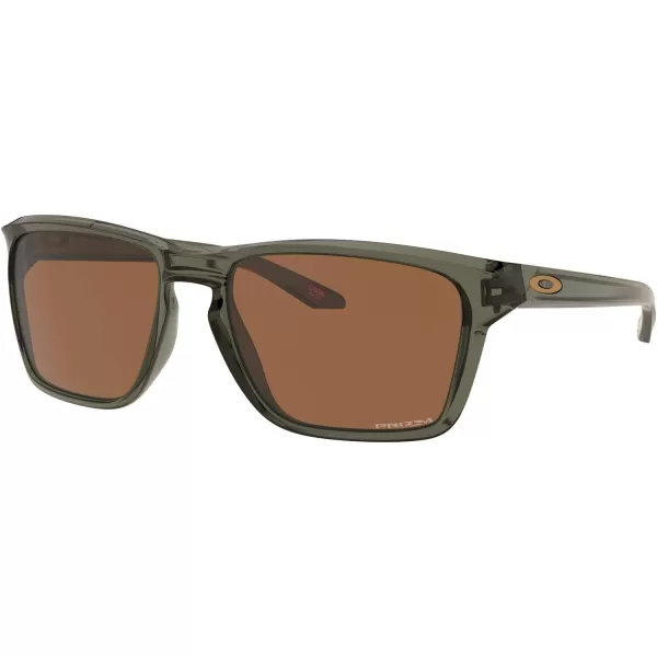 imageOakley Mens Oo9448 Sylas Rectangular SunglassesOlive InkPrizm Tungsten