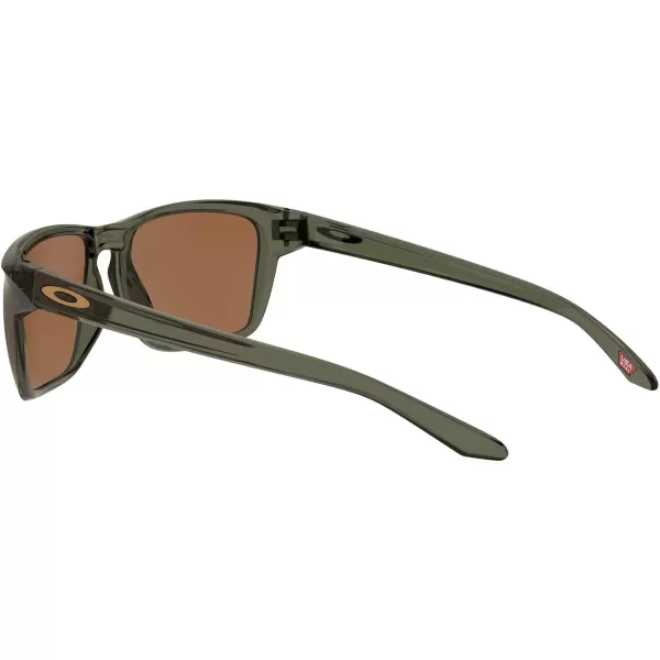 imageOakley Mens Oo9448 Sylas Rectangular SunglassesOlive InkPrizm Tungsten