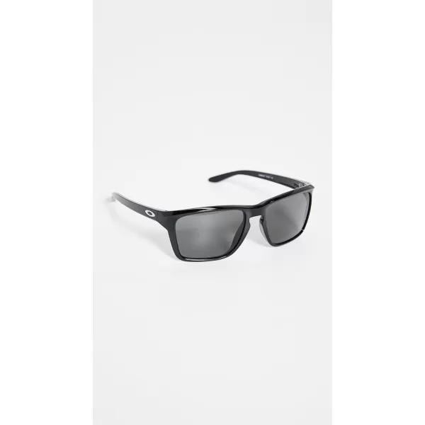 imageOakley Mens Oo9448 Sylas Rectangular SunglassesPolished BlackPrizm Grey